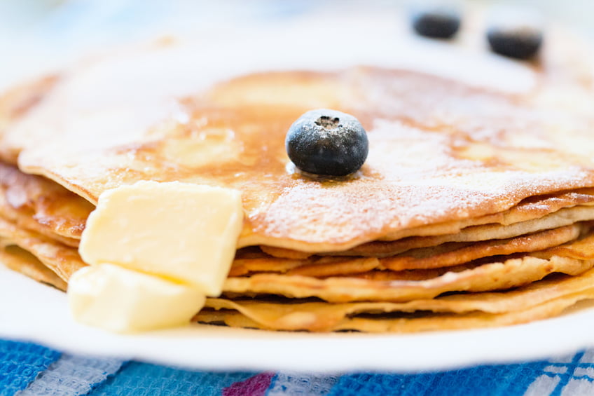 Carob pancakes