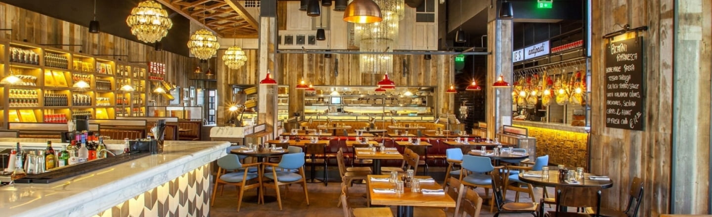 Jamie’s Italian Nicosia, ресторан Джейми Оливера в Никосии
