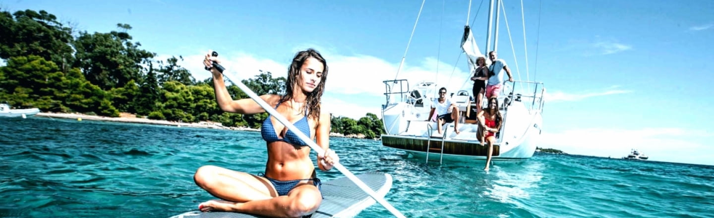 Yachts Sailing — Mediterranean Sea cruises 
