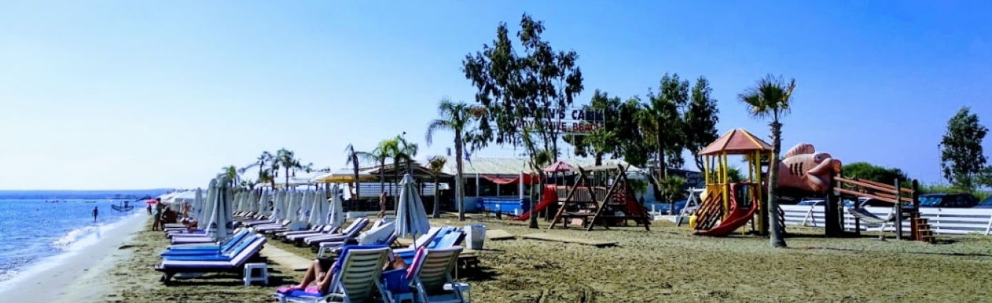«Лэйдиз Майл Бич», Lady&#039;s Mile Beach, пляж в Лимассоле