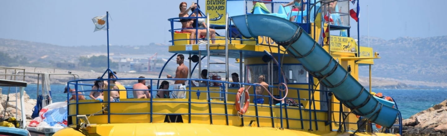 Yellow Submarine —Boat Trips, Ayia Napa