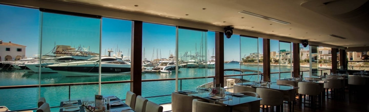 Marina Breeze Lounge Bar, лаундж-бар Marina Breeze в Лимассоле