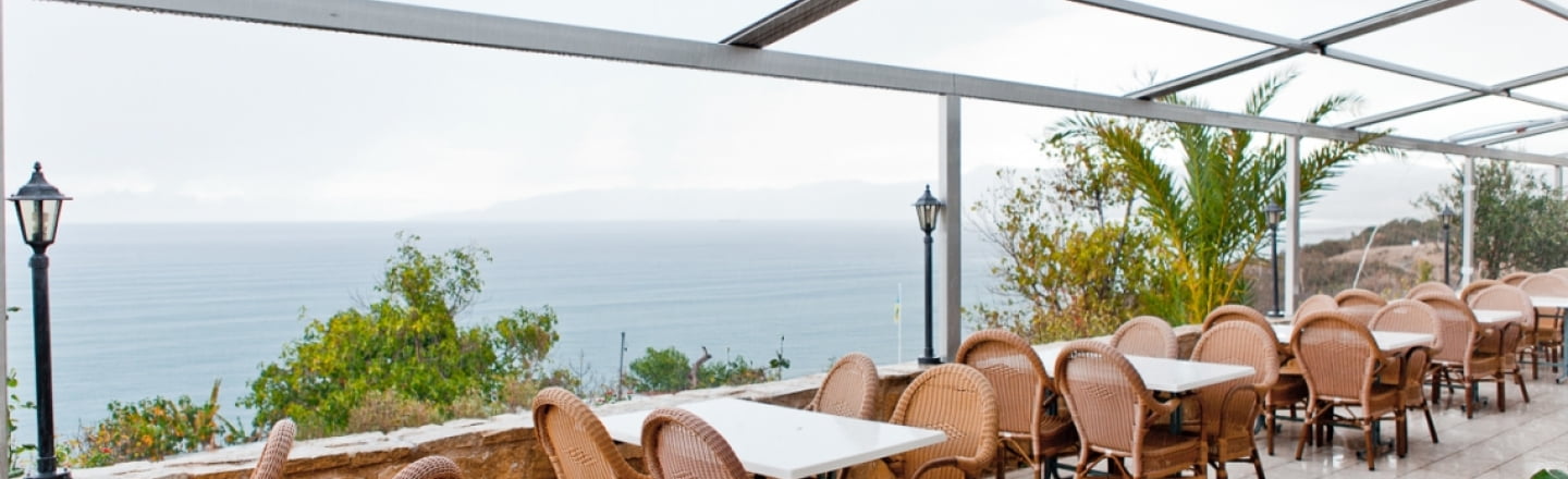 Ресторан отеля Aphrodite Beach Hotel в районе Полиса