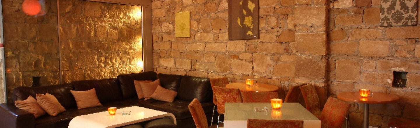 Stretto Café in the historic district of Limassol 