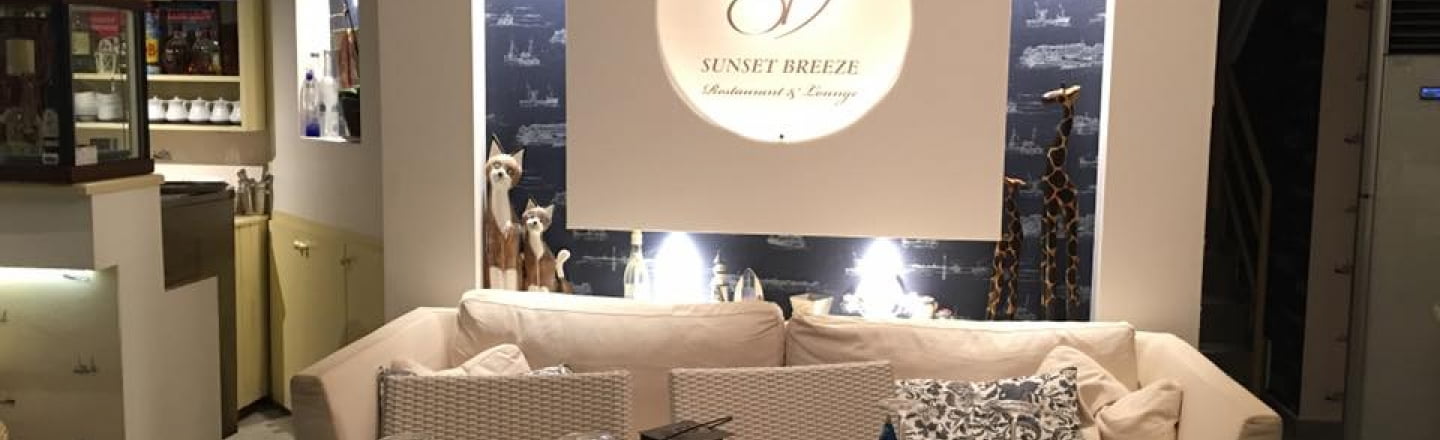 Sunset Breeze Restaurant &amp; Lounge, ресторан Sunset Breeze в Пафосе