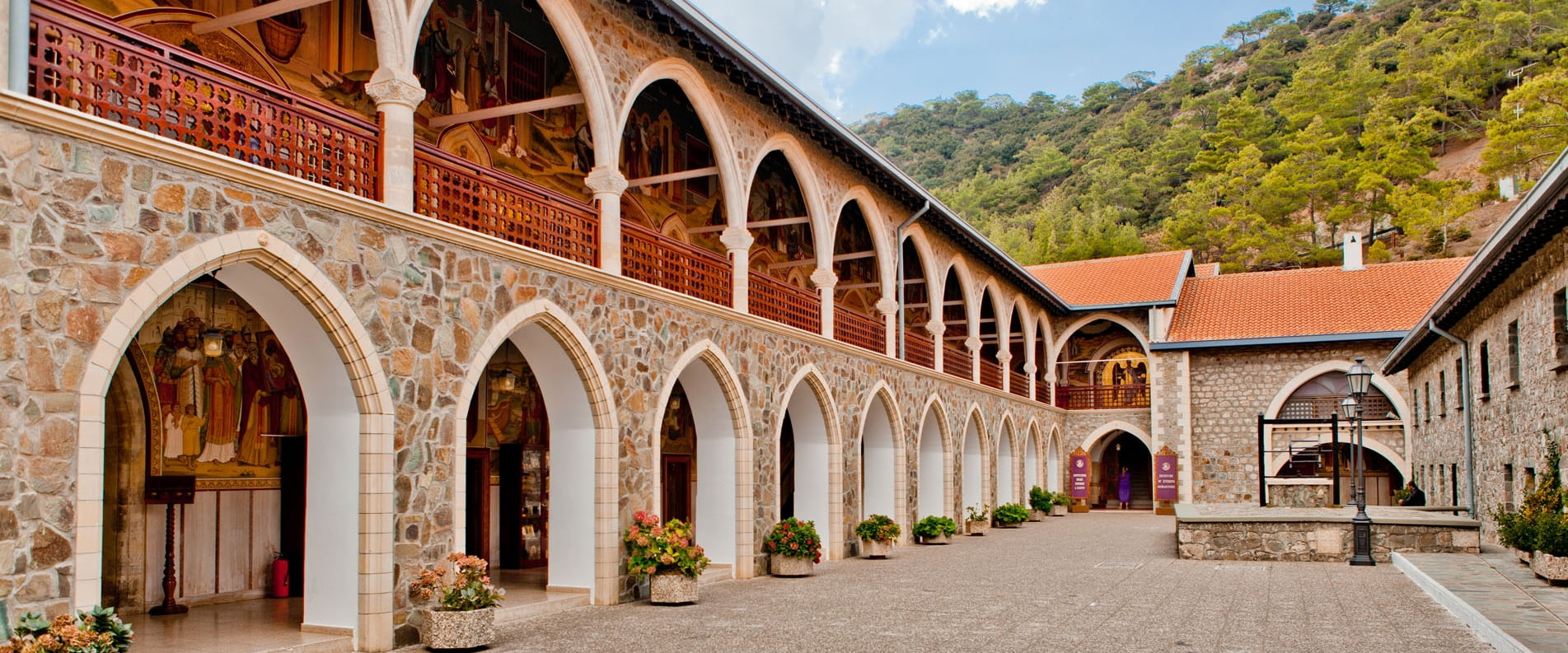 Kykkos Monastery in Troodos 