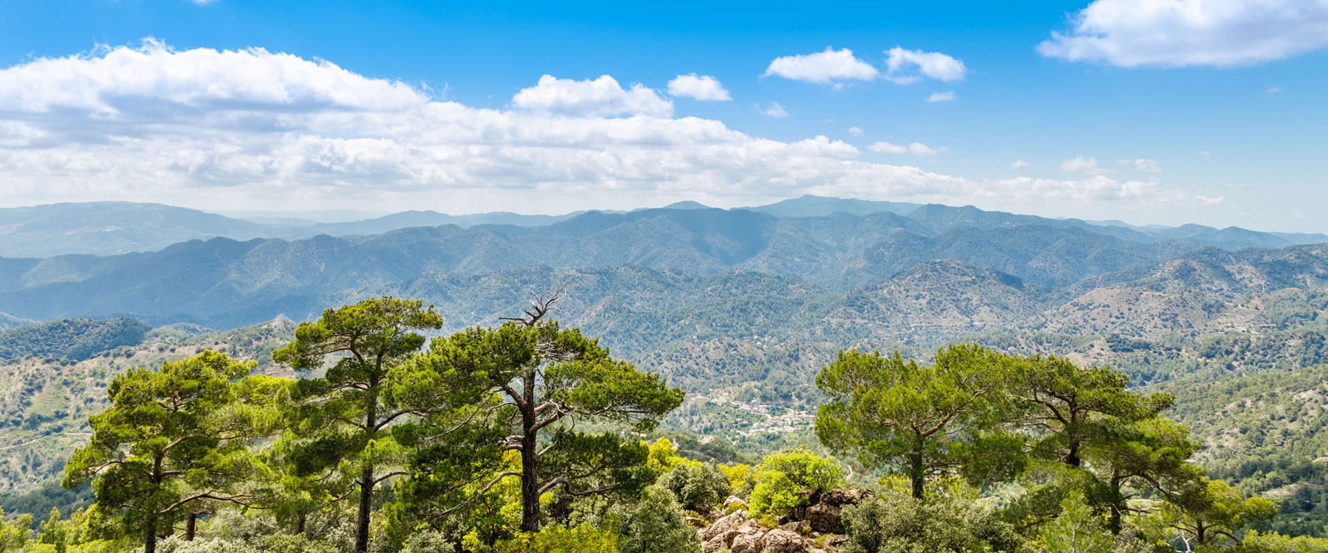 The Mountain Peaks of Cyprus