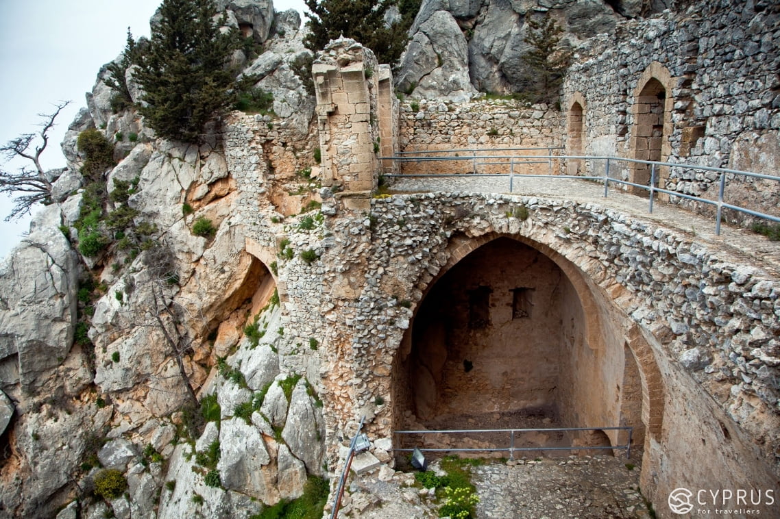 Saint Hilarion Castle in Northern Cyprus